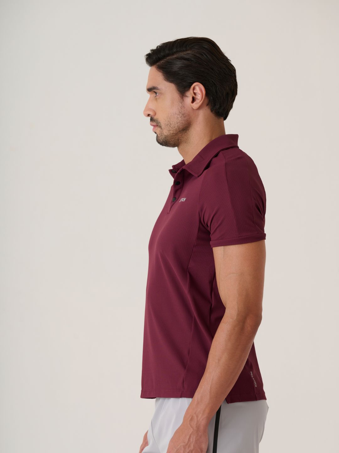 Play core Active Polo tee - MulberryWine