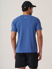 Men Superman Merch Performance Tee - Coastal Blue