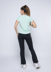 Women Gym Tshirt Mint Green - 4