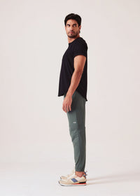 Men Cargo Gym Joggers - Green - 5