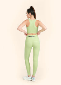 Women Stylish Open Back Bra - Mint Green - 6