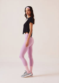 Women Gym-to-Yoga High Waist Leggings - Lavender - 4