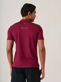 Men Superman high Performance Tee - CherryPlum
