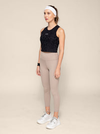 StrchFlex Ankle length leggings - Beige - 5