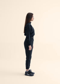 Play Core Snap Botton Track Pants - Black - 5