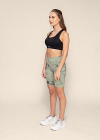 Women Tie Dye Tights - Green - 4