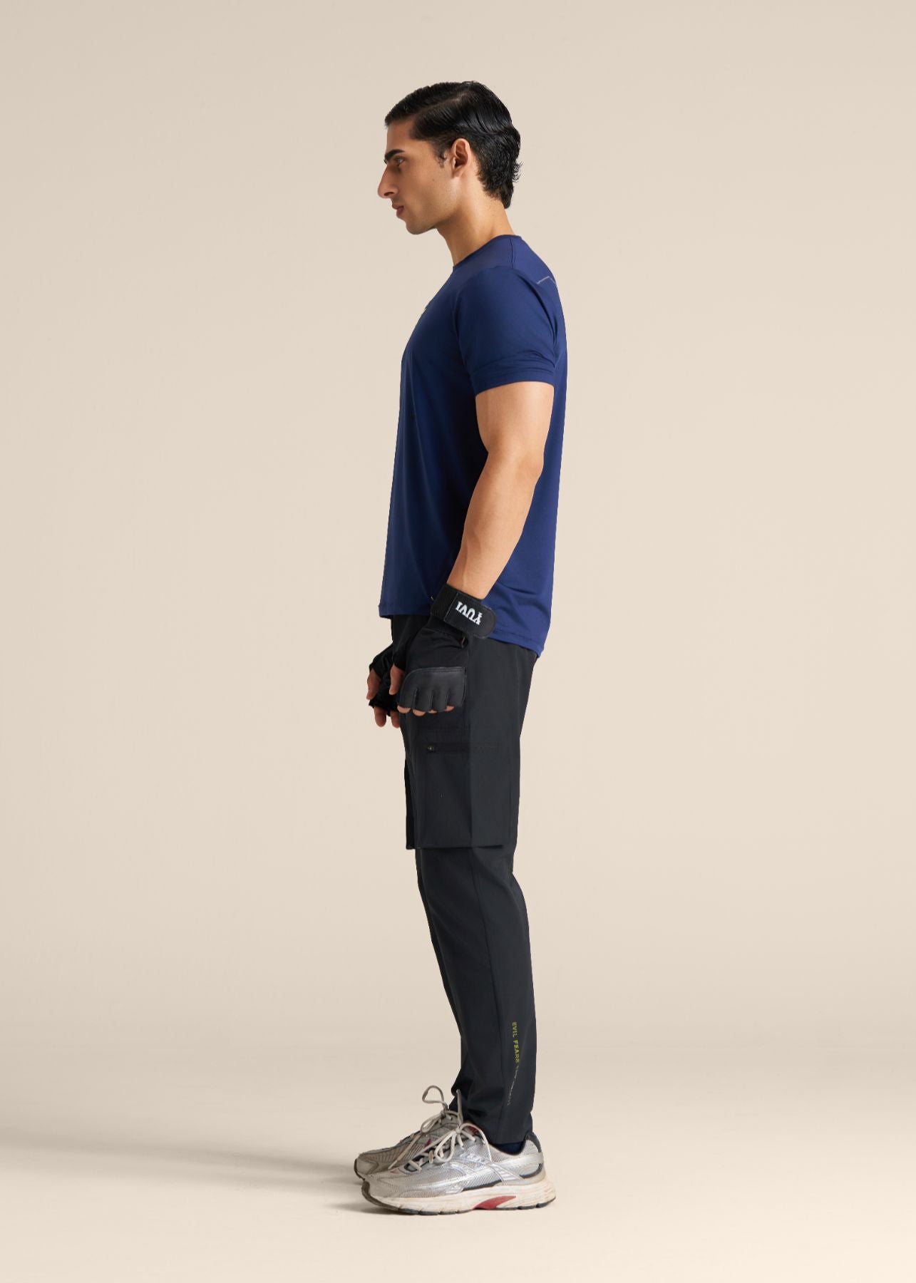 Batman Glow-in-the Dark Gym Tee- Navy