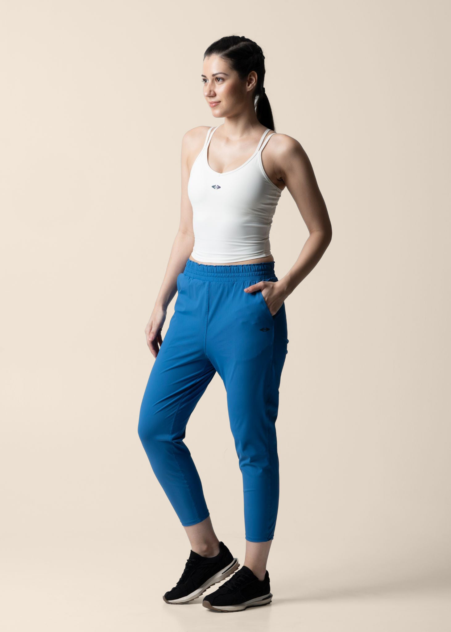 Criss Cross play Core Tank - White