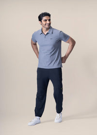 Men Active Polo Tshirt - Grey - 5