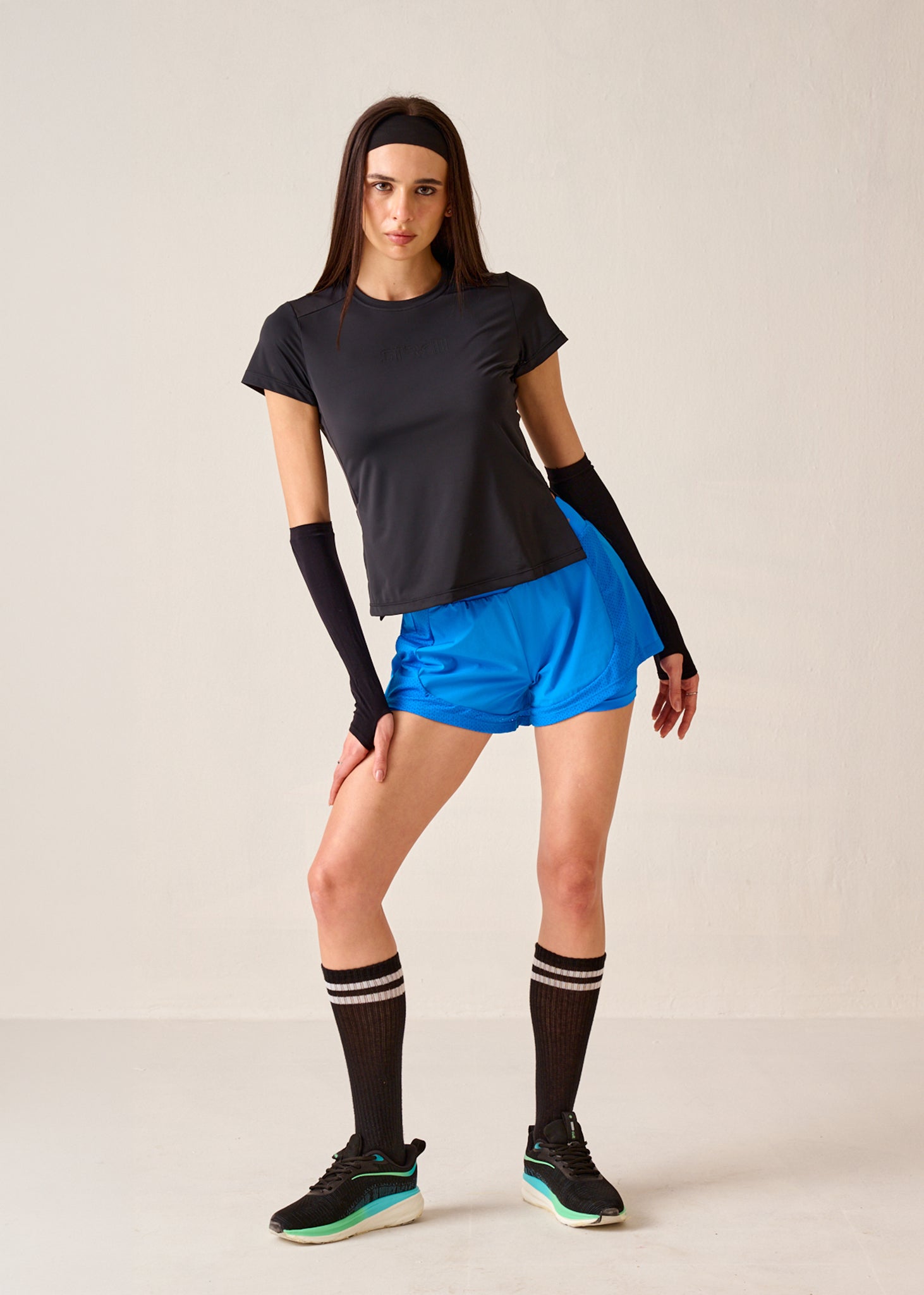 CoreActive Workout Shorts - Electric Blue - 2