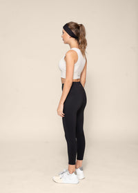 StrchFlex Ankle length leggings - Black - 4