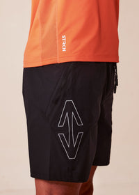 Men Regular Fit Gym Shorts - Black - 5