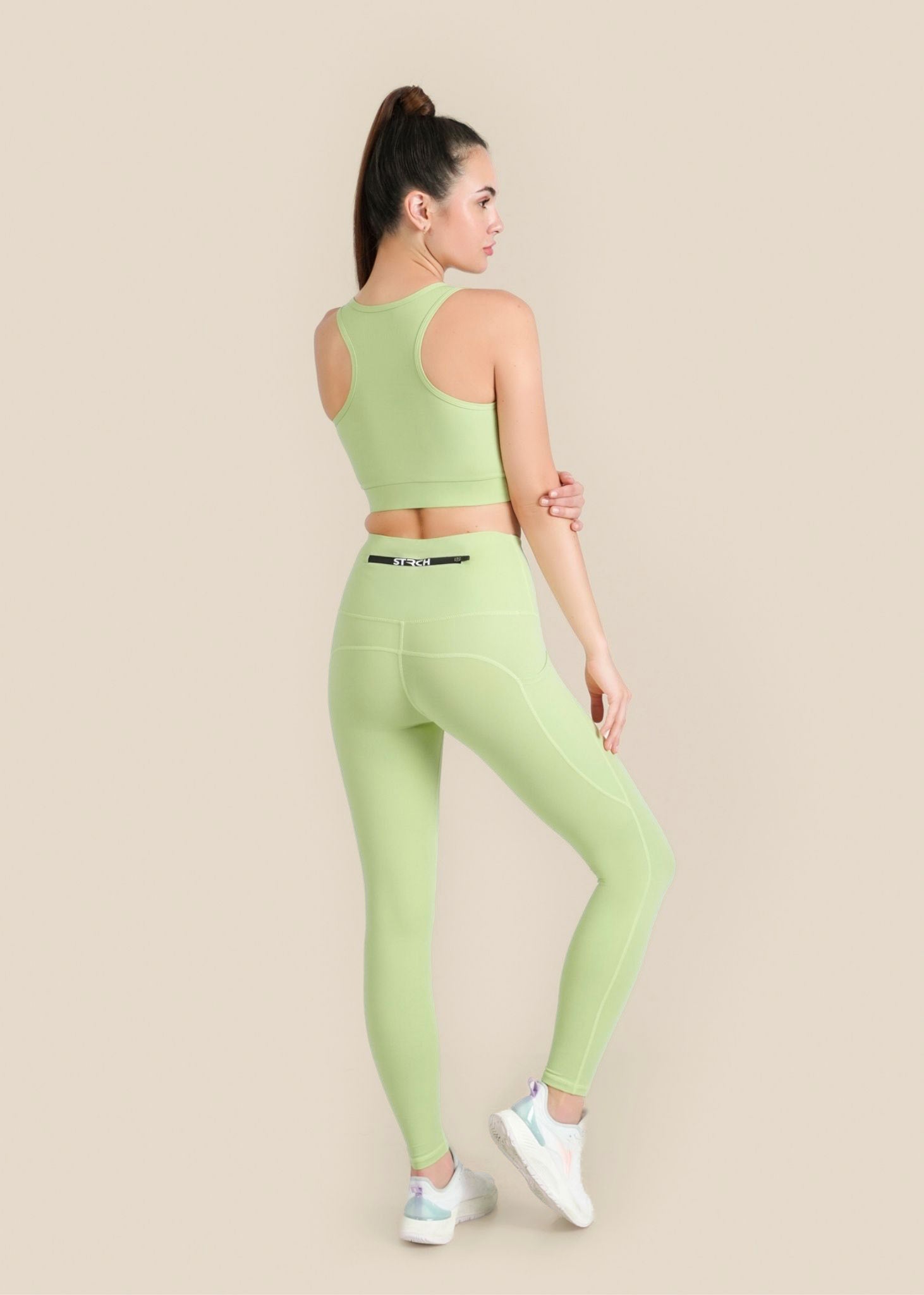 StrchFlex Everyday workout leggings - Mint Green