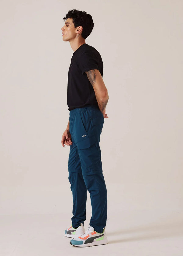 Men Regular Fit Track Pants - Dark Teal - 4