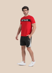 Mens Performance Zip Shorts - Black - 4