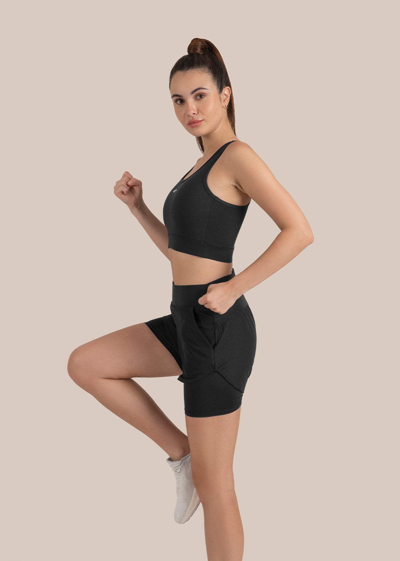 StrchFlex Compression Shorts - Black