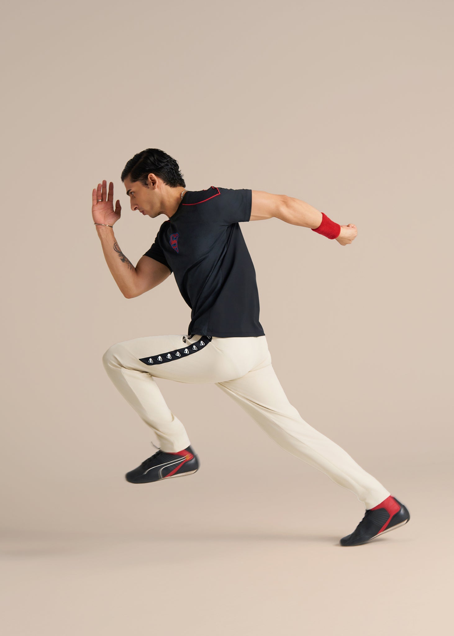Man of Steel Track Pant - Fawn - 2
