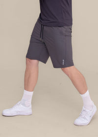 Men 4 Way Flex Shorts Grey - 5
