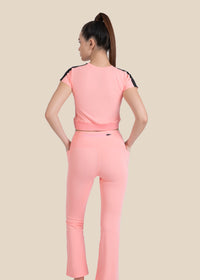 Gym core Cropped Tee - Peach - 5