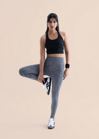 Soft Core Seamless Leggings - Black - 6