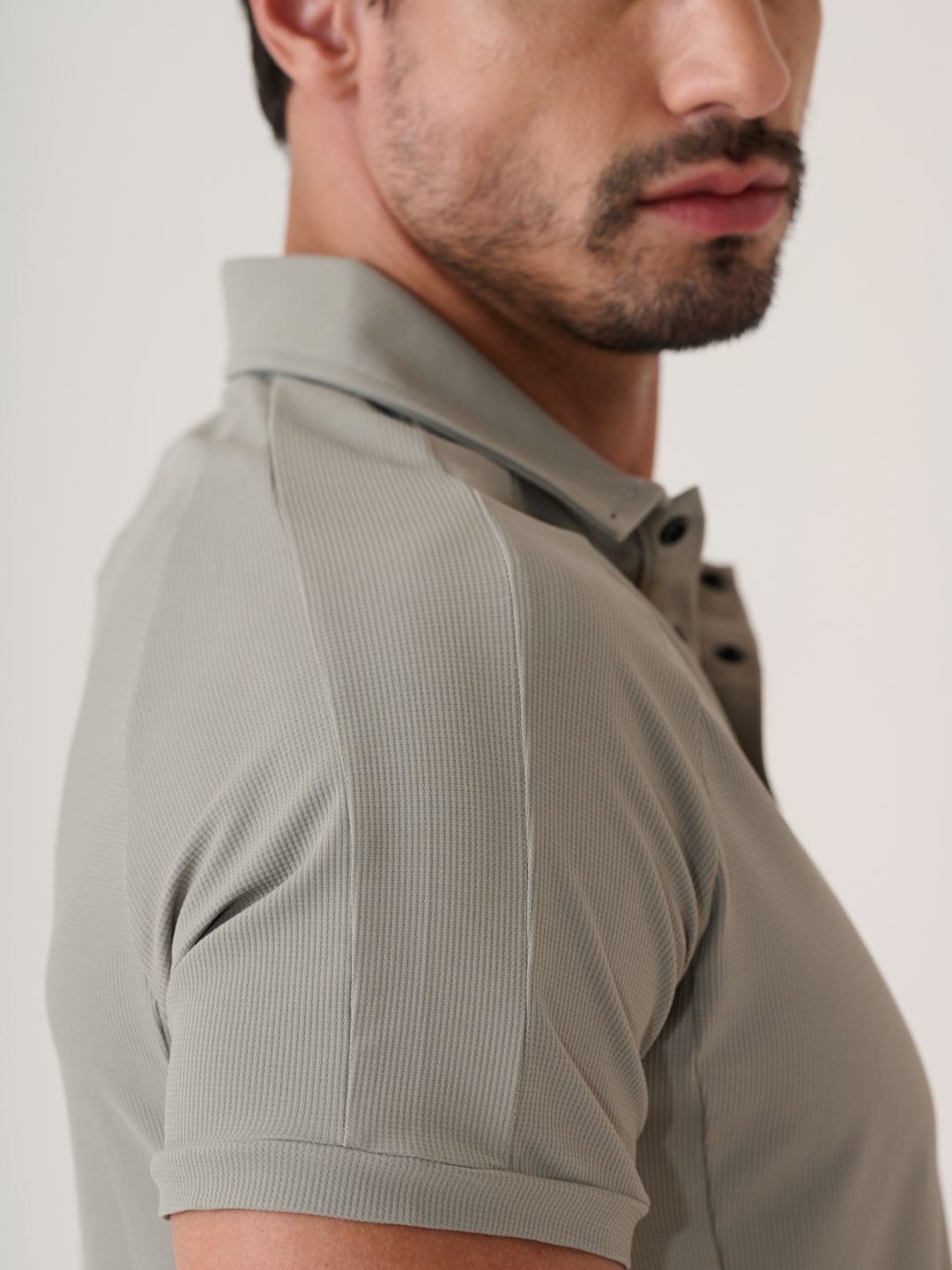 Play core Active Polo tee - GlacierSage