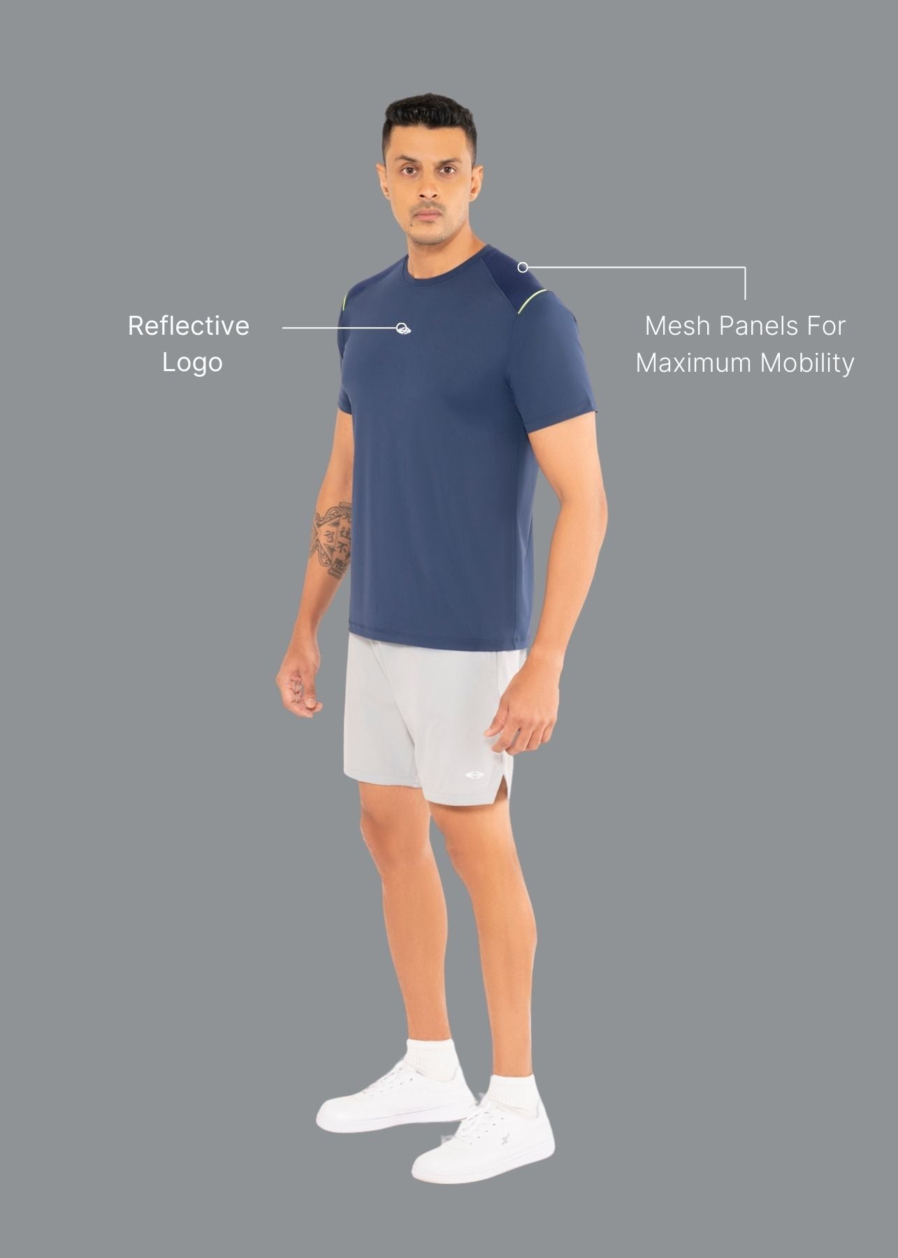 Men Performance Tee Classic Blue - 2