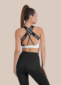 StrchFlex Medium support sports bra - Black - 7