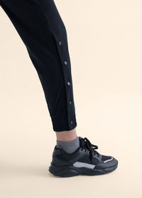 Play Core Snap Botton Track Pants - Black - 8
