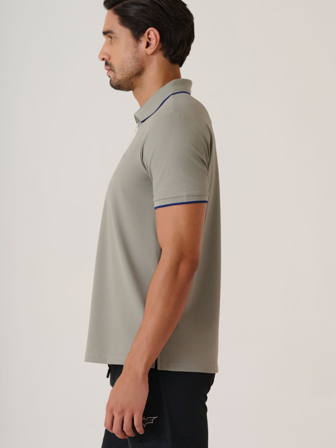 Men Dark Knight Polo 
- StoneGrey