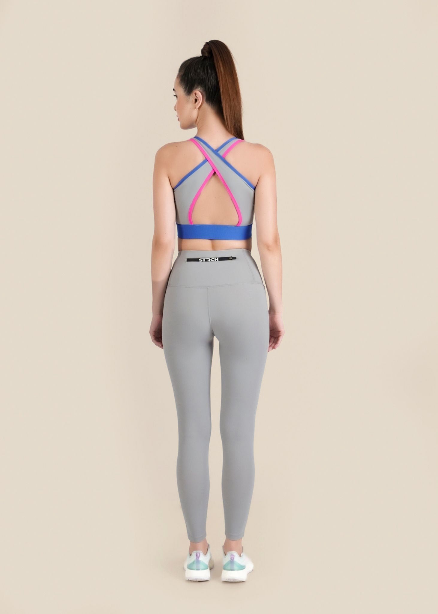 StrchFlex Light Performance Soprts bra - Grey - 5
