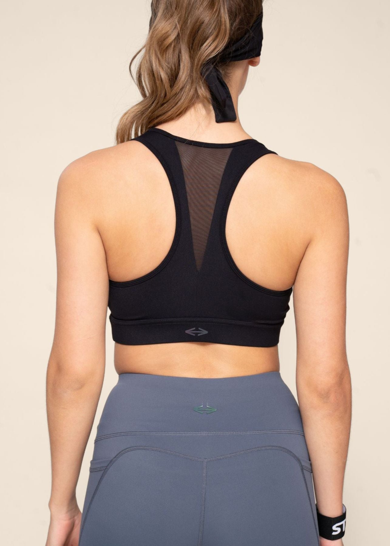 High Impact Breath-easy Sports bra - Black