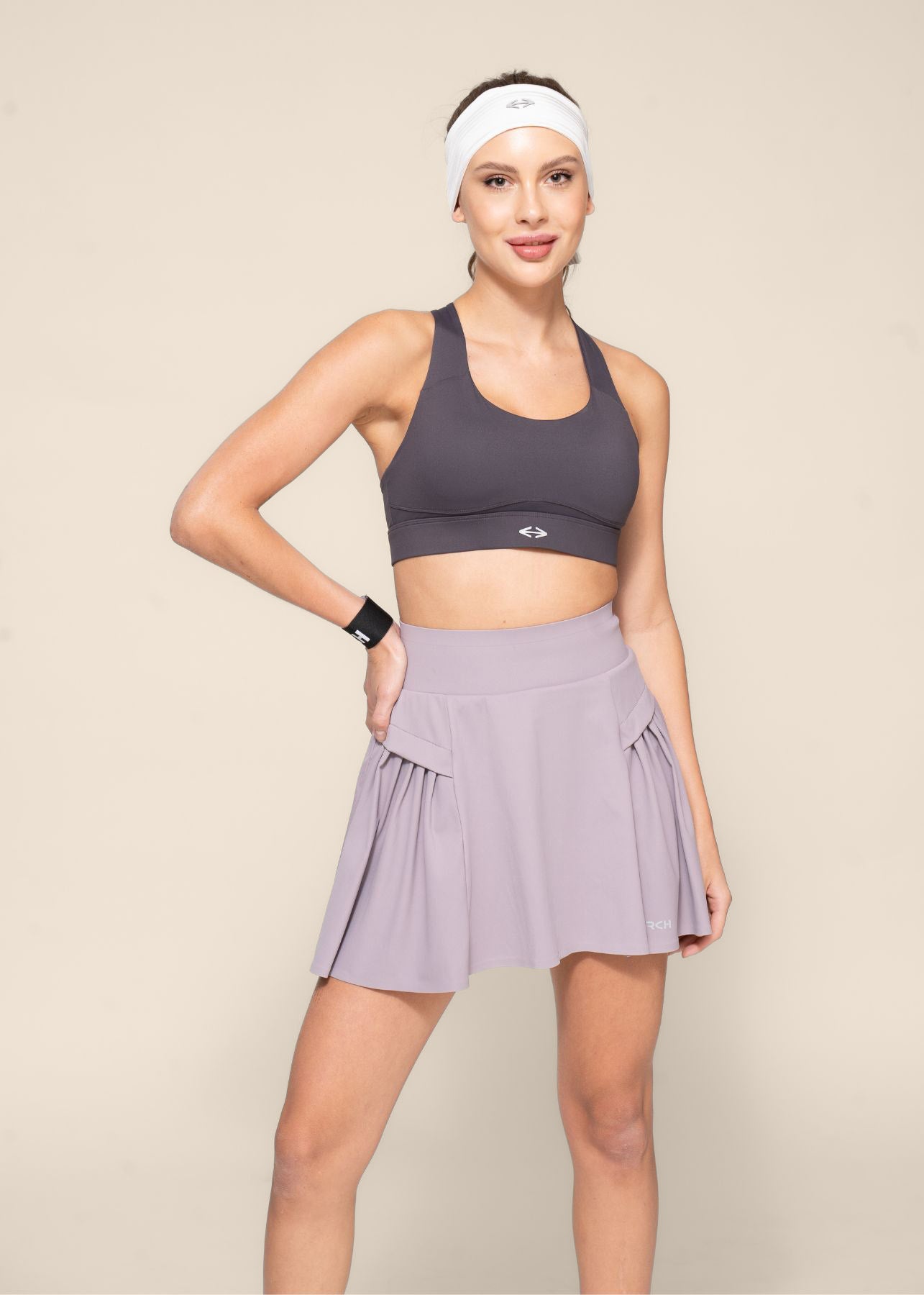 StrchFlex High Impact Sports Bra - Grey