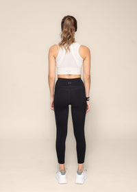 StrchFlex Ankle length leggings - Black - 6