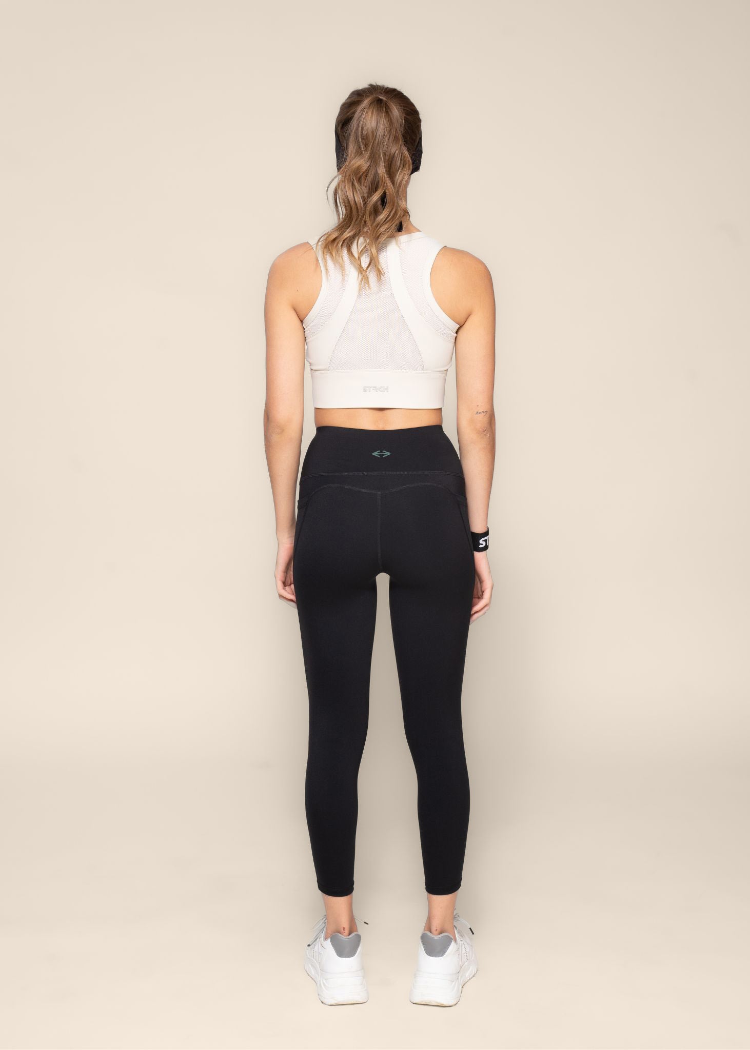 StrchFlex Ankle length leggings - Black - 6