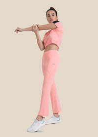 Gym core Cropped Tee - Peach - 2