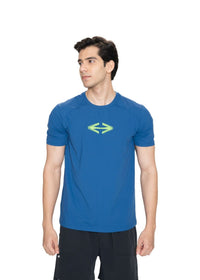 Men Quick Dry Tee Dodger Blue - 3