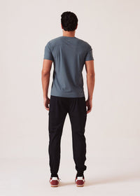 Men Cargo Gym Joggers - Black - 6