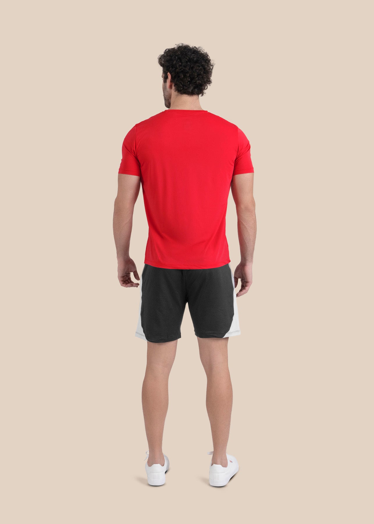 Mens Performance Zip Shorts - Black