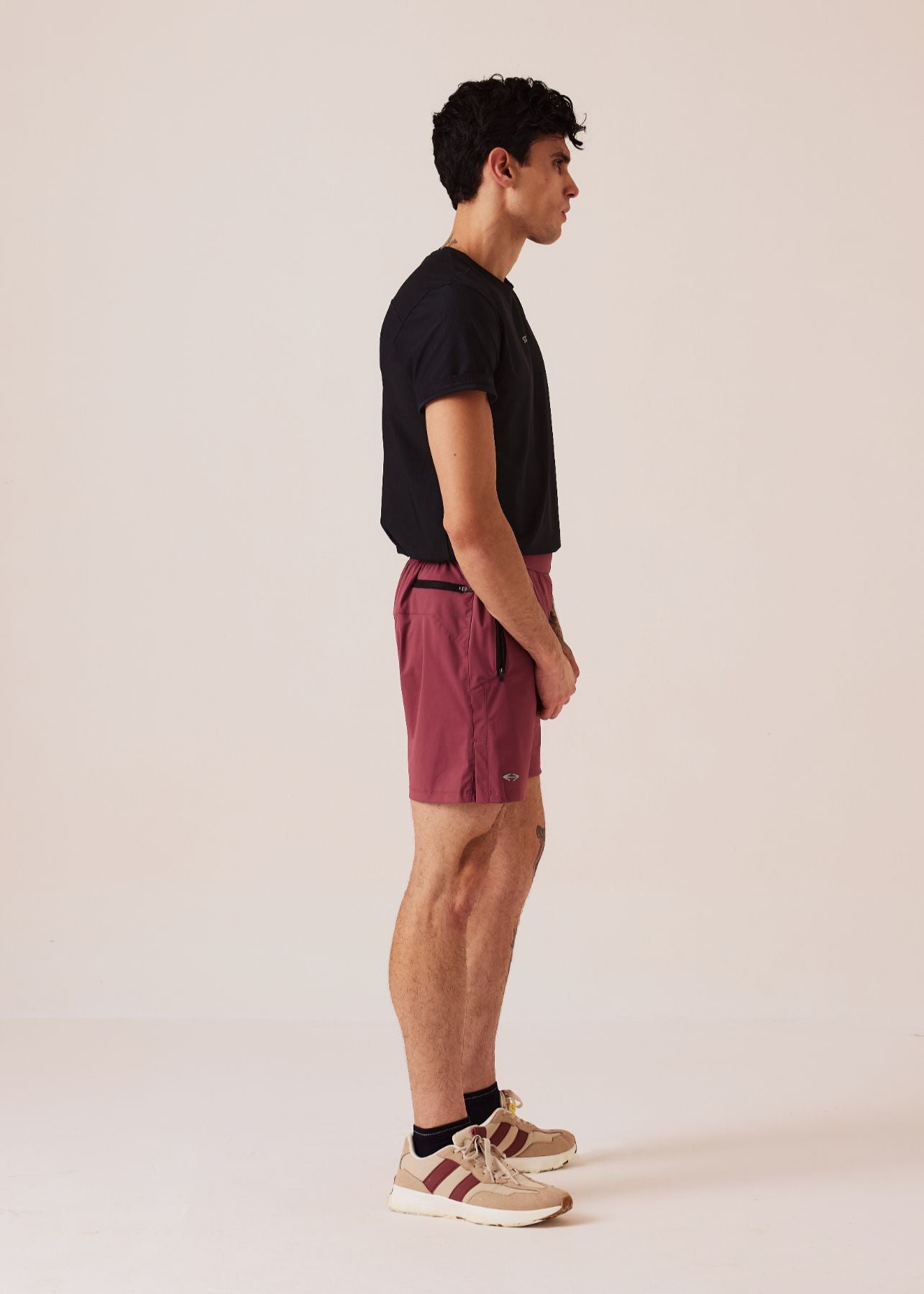 All-Day Workout Shorts - Mulberry