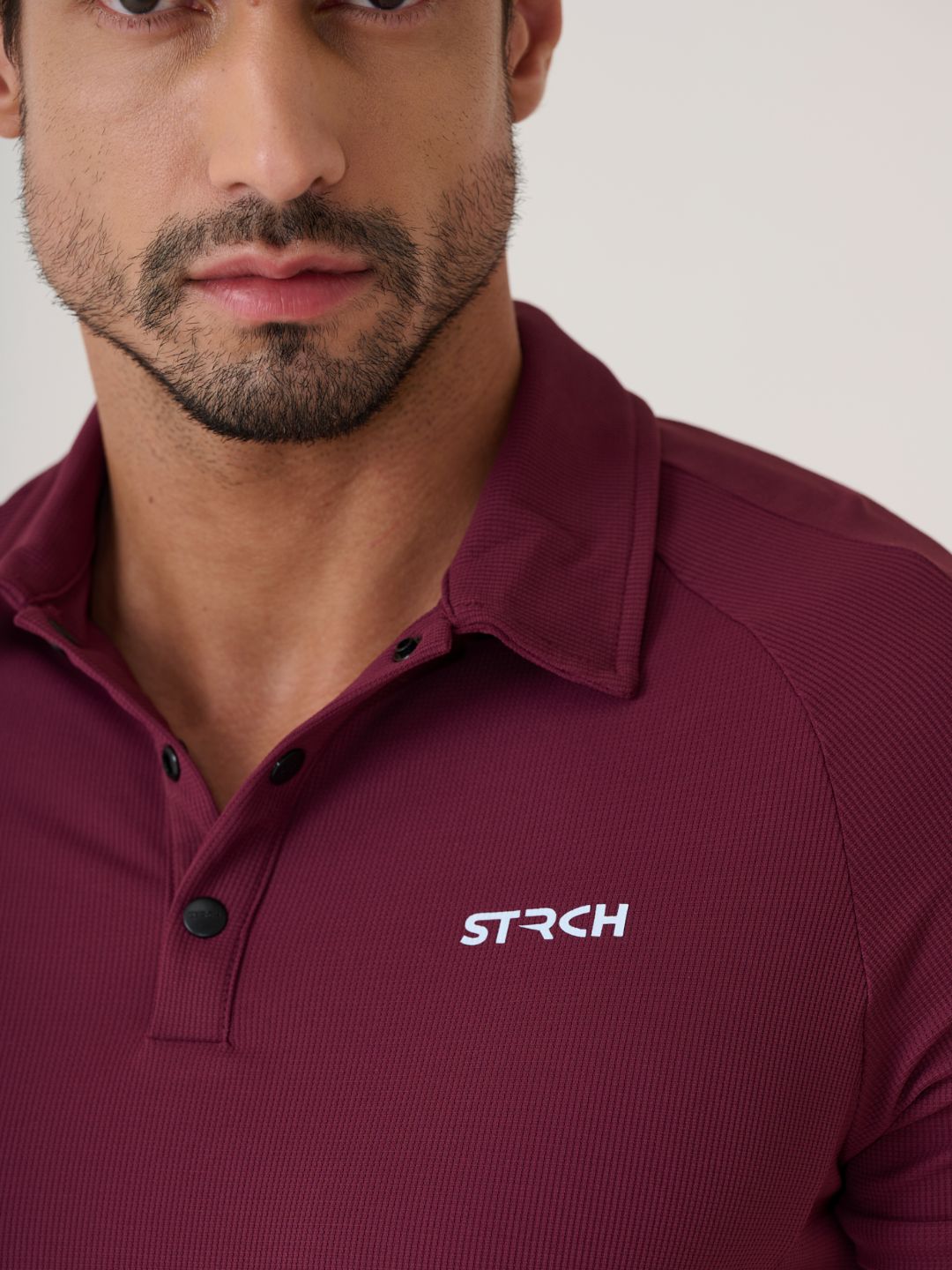 Play core Active Polo tee - MulberryWine