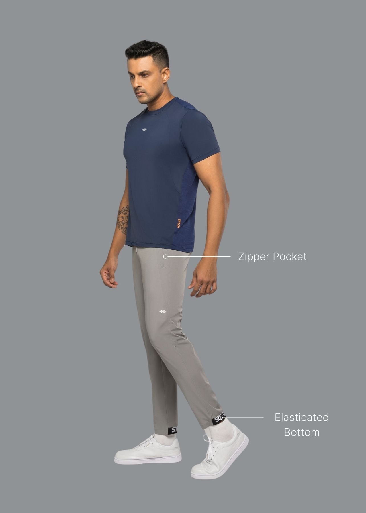 Men Every Day Track Pants Grey - 2