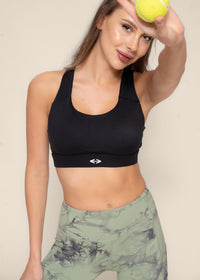 StrchFlex High Impact Sports Bra - Black - 1