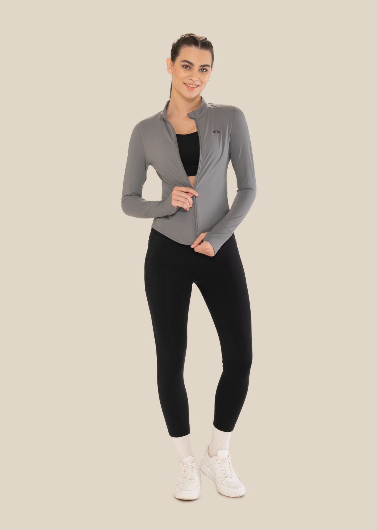 Sculpted Performance Jacket - Grey