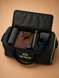 STRCH Surge Duffel - Black
