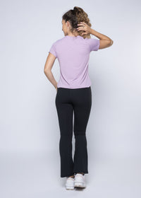Women Gym Tshirt Lavender - 3