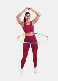 StrchFlex Elevated Performance leggings - Maroon - 6