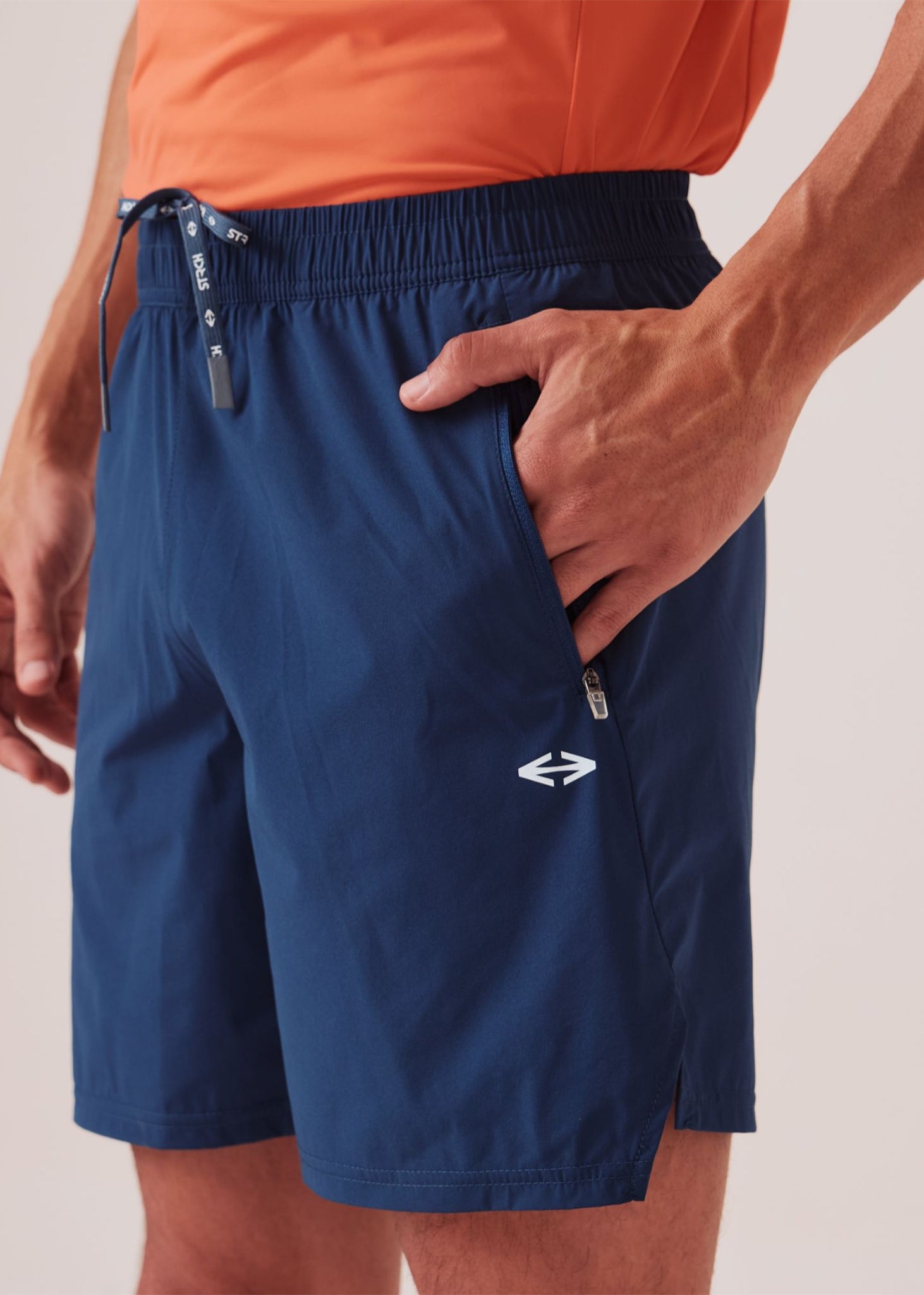 Men Quick Dry Training Shorts - Viking Blue - 7