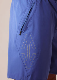 Men Regular Fit Gym Shorts - Slate Blue - 7