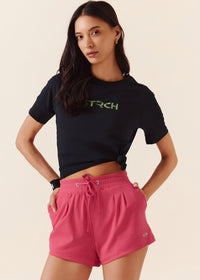 Women Fitness Top - Jet Black - 7
