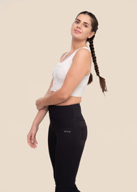 Women Workout Flare Pant - Black - 7